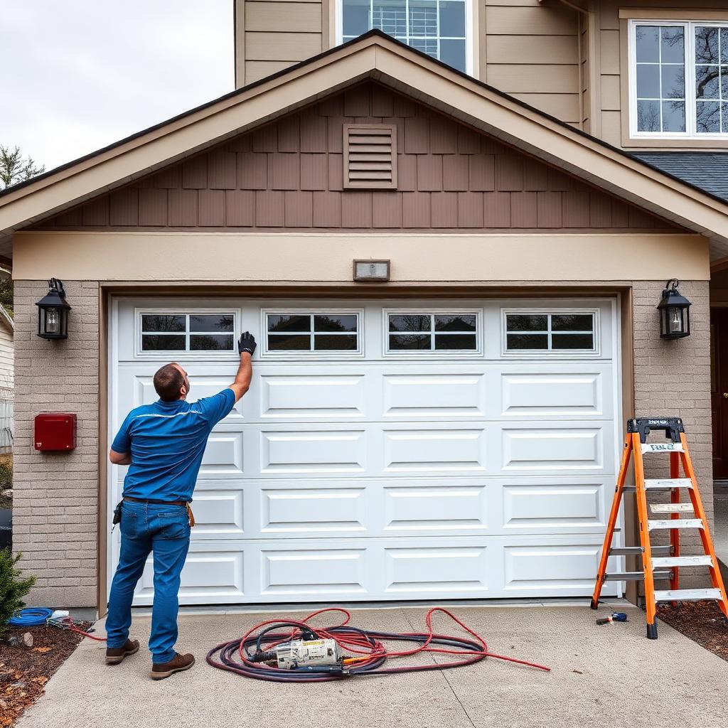 Professional garage door installation service